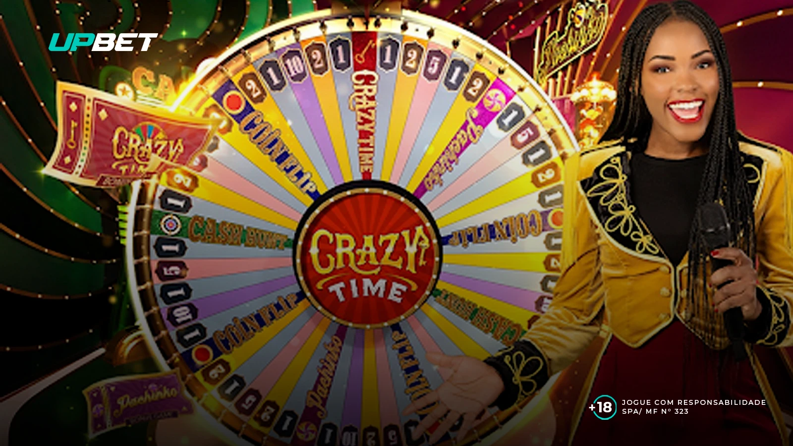 Crazy Time: Jogue e Ganhe Até 20.000x na Upbet Crazy Time: Jogue e Ganhe Até 20.000x na Upbet