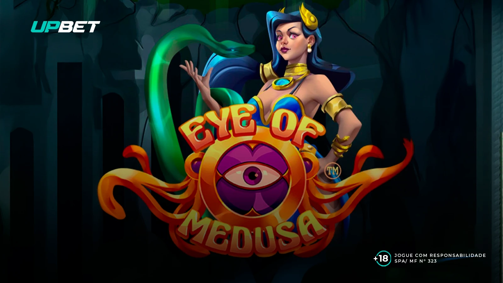 Eye of Medusa: Petrifica símbolos para 10.000x Eye of Medusa: Petrifica símbolos para 10.000x